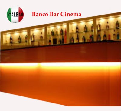 Bancone Bar Cinema cm.300 Completo di Retrobanco: €.8.500+iva