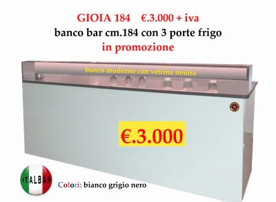 Banco Frigo in promozione, Miglior Prezzo: €.3000+iva
