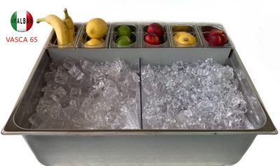 Vasca per cocktail, ghiaccio