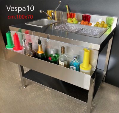 Banco per la preparazione dei cocktail